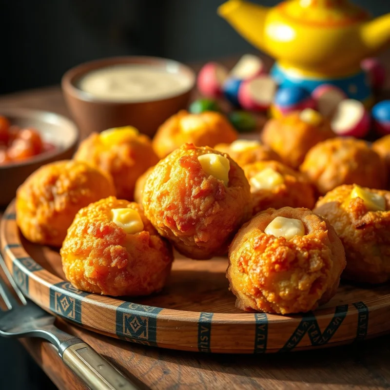 Bolitas de Banana Maduro y Queso