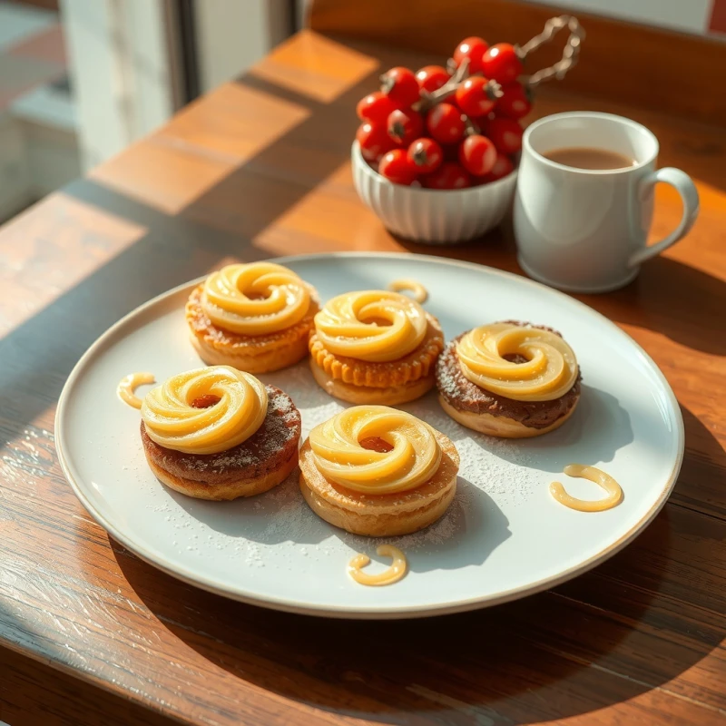 Tortitas Suaves Sin Gluten de Arroz y Plátano