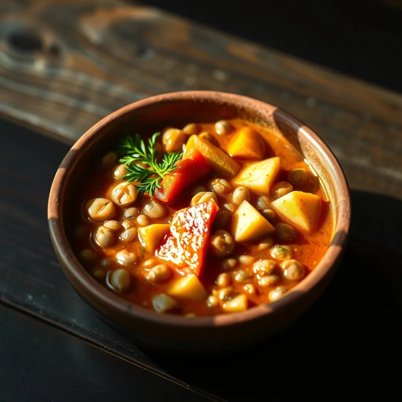 Lentejas Estofadas con Limón y Cúrcuma Fresca