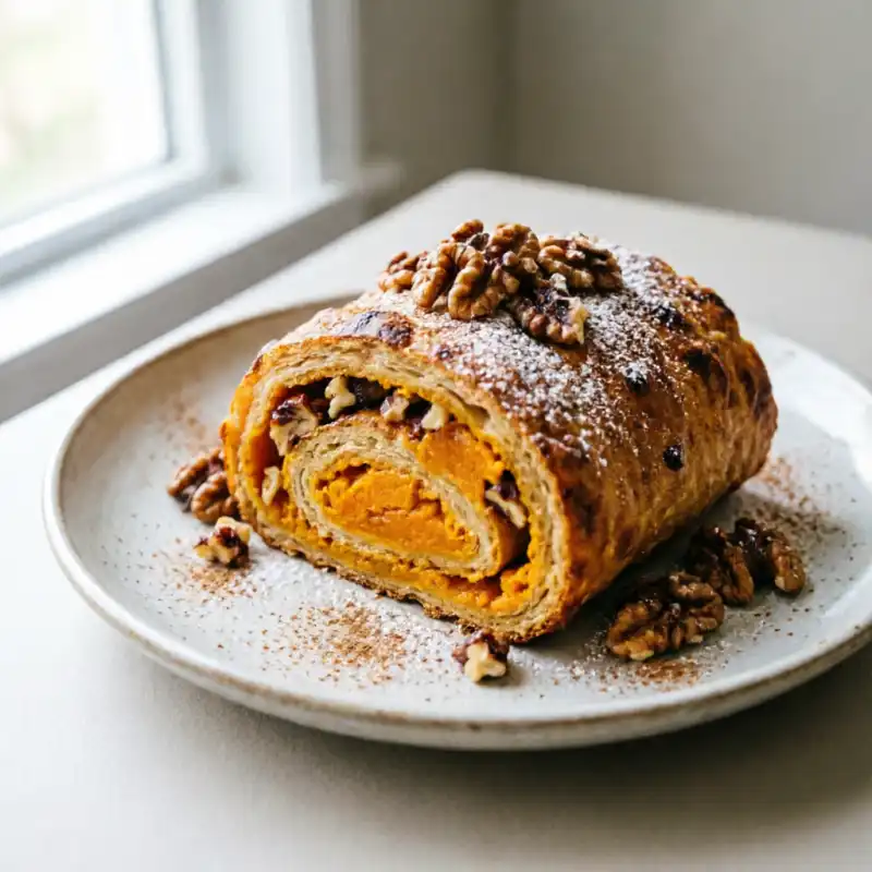 Rollitos Mágicos de Calabaza y Nueces