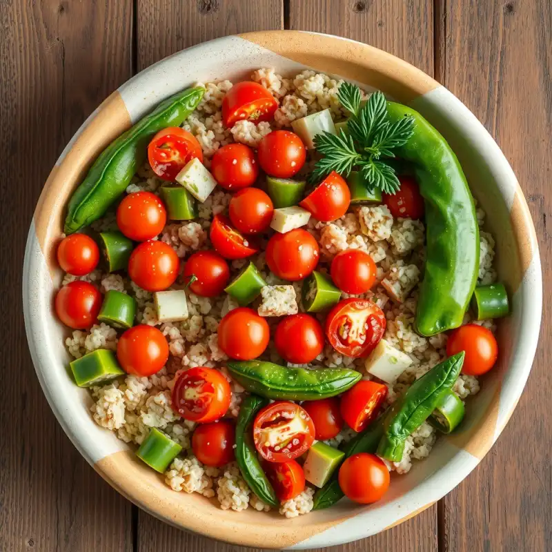 Tabbouleh Mediterráneo Estacional