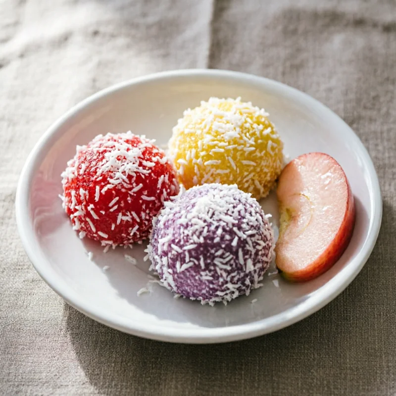 Bolitas de Frutas Galácticas