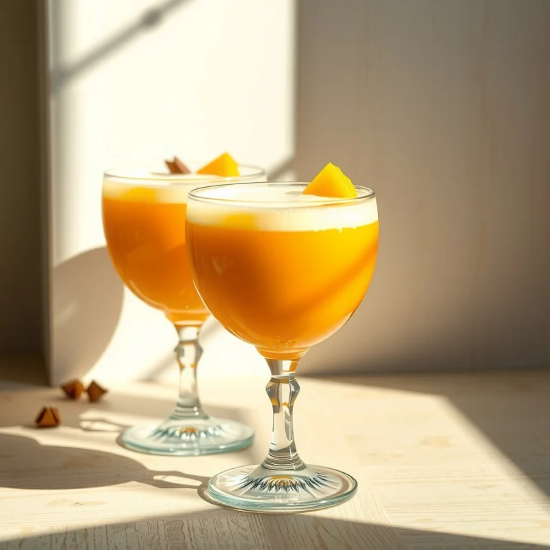 Espuma de Mango y Cardamomo Dulce