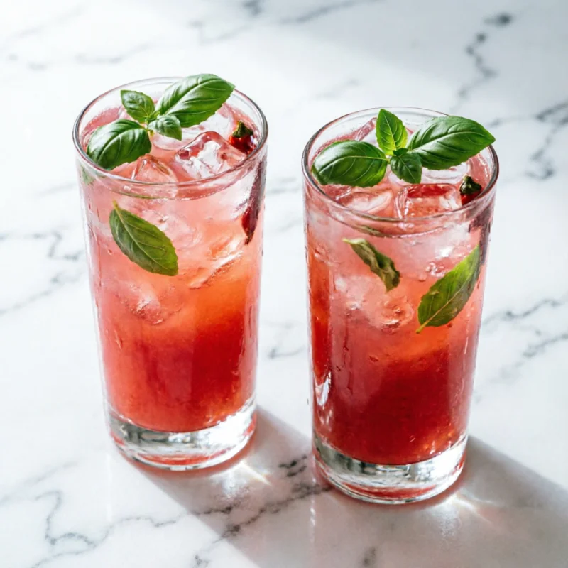 Agua Fresca de Melón De Agua y Chile con Cardamomo