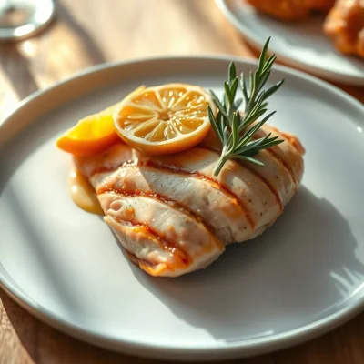 Pechuga de Pollo con Cítricos y Romero