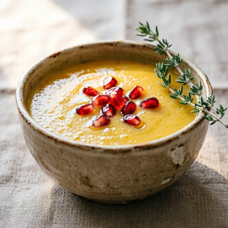 Caldo de Castañas y Granada