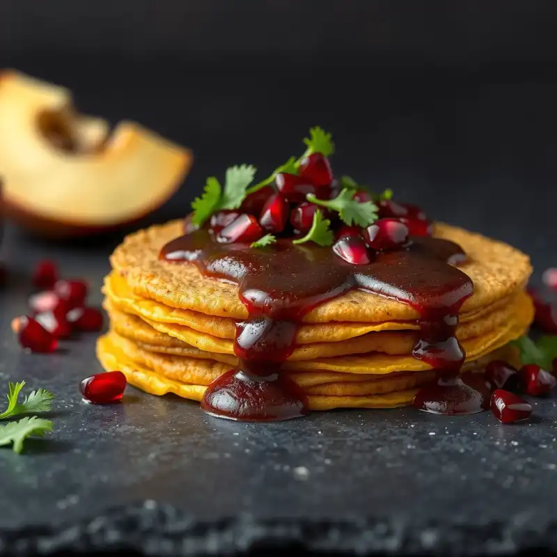 Crepas de Maíz y Koji con Mole Amarillo