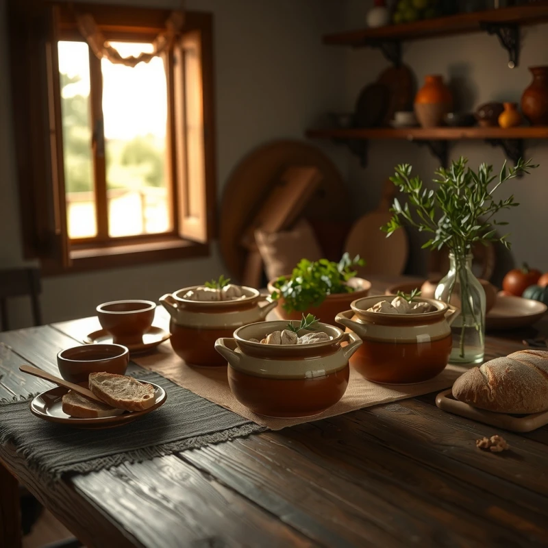 Caldo Reconfortante de Pollo y Verduras