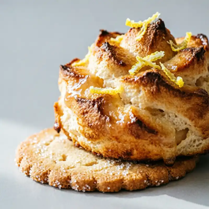 Nubes de Manzana Francesas con Limón