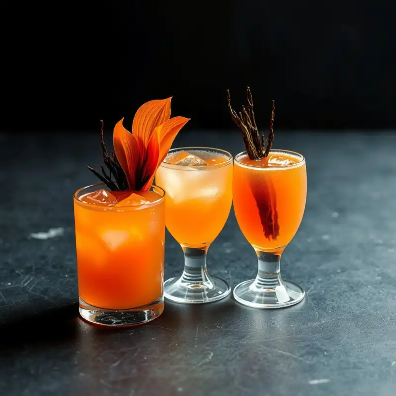 Bruma Marina: Cóctel de Kaki y Algas