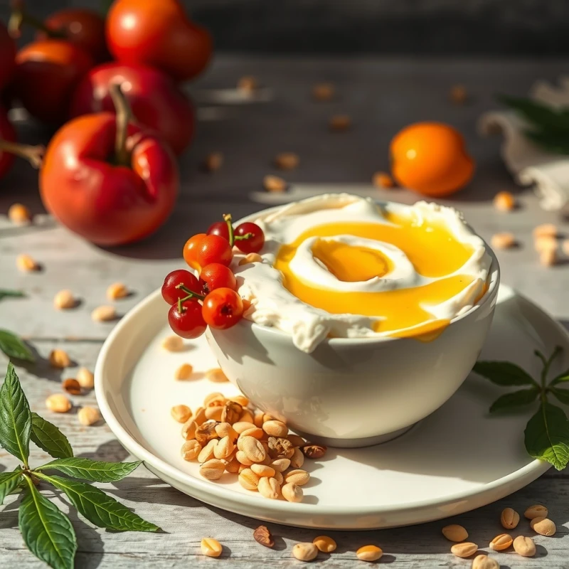 Bol Energético Proteico de Semillas y Yogur