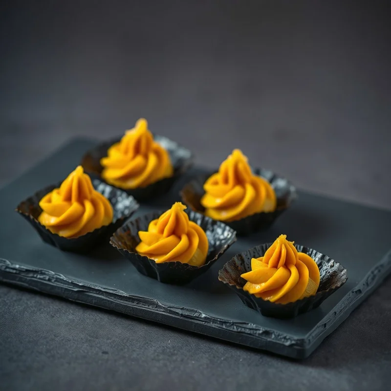 Nori Bites de Alcaucil y Cúrcuma
