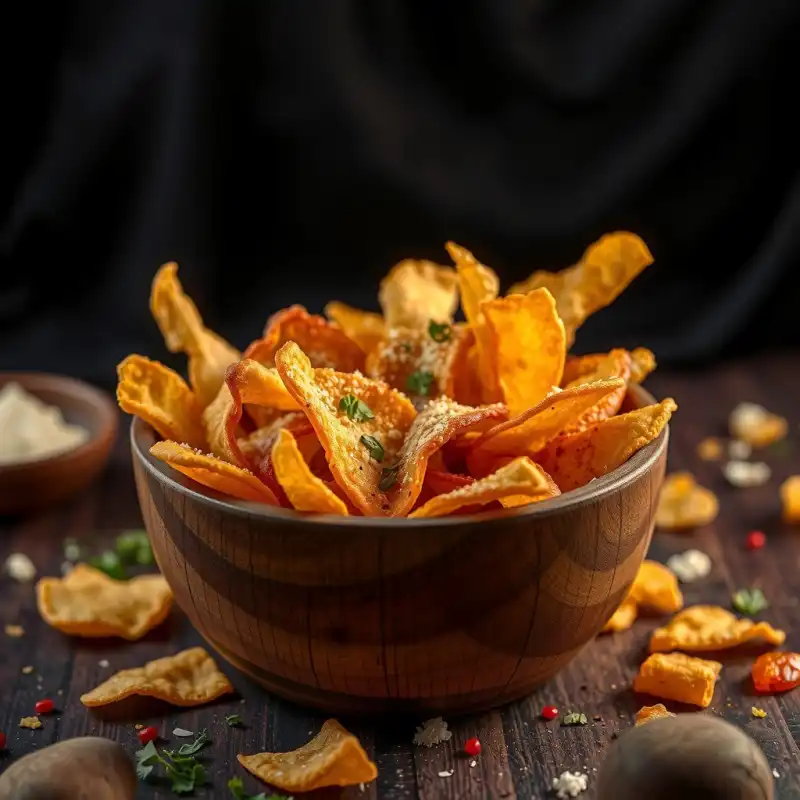 Chips de Queso Crujientes Keto