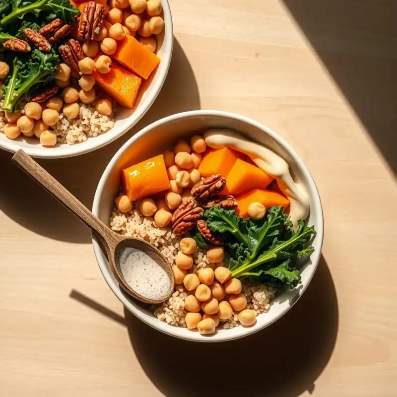 Bowl Energético Vegano de Otoño