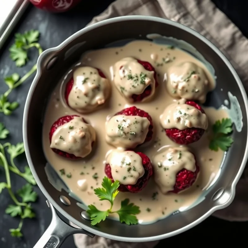 Albóndigas de Beterraga y Nueces