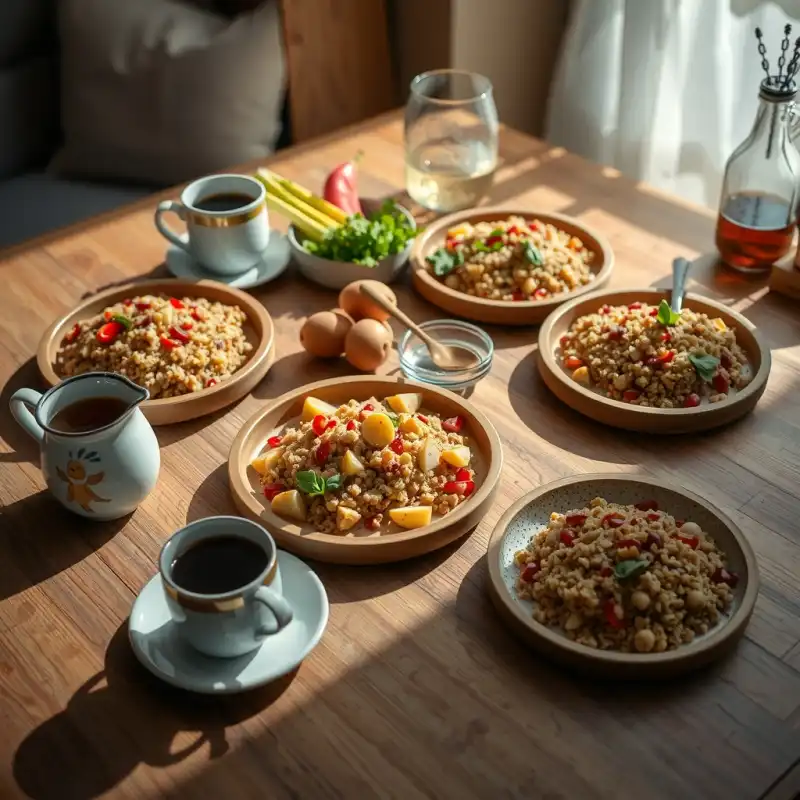 Desayuno Energético de Quinoa y Frutas