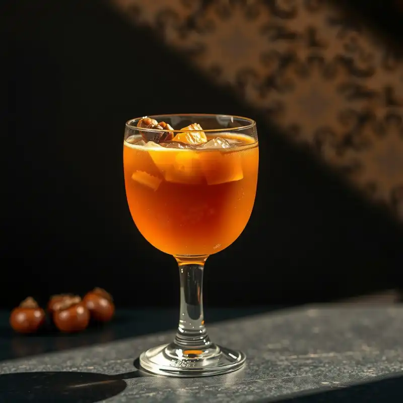 Niebla de Kaki y Castaña Ahumada