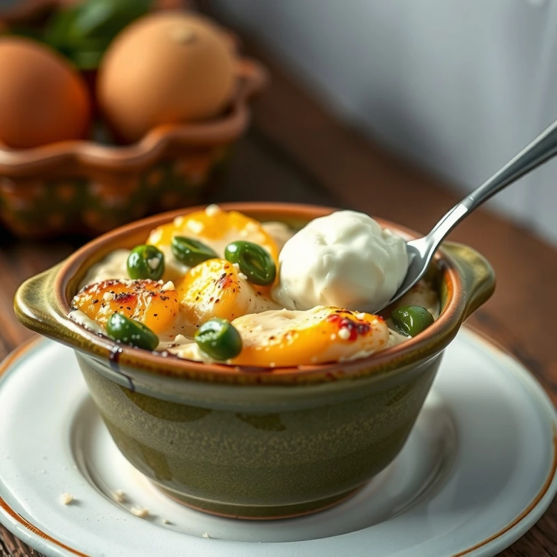 Gratén Cremoso de Espinacas y Ricotta al Limón