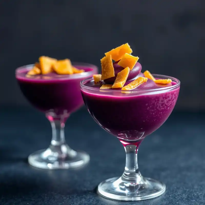 Mousse de Berenjena y Sésamo Negro: Un Toque Francés Sorprendente