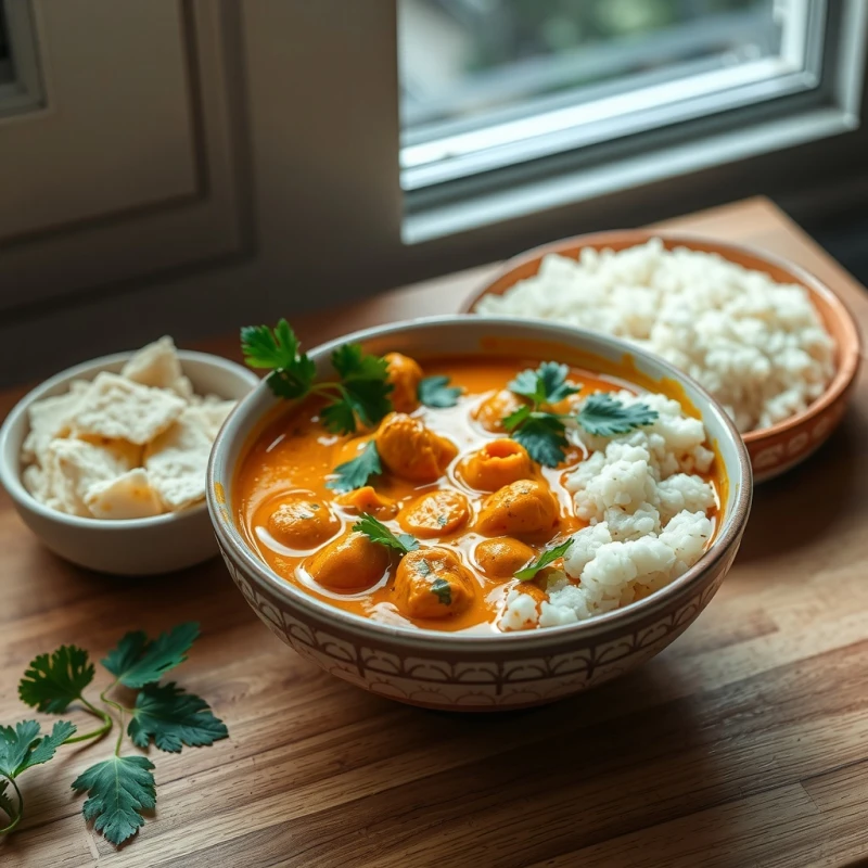 Curry Cremoso de Lentejas y Coco