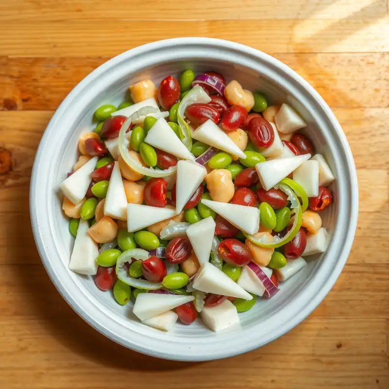 Ensalada Mágica de Lentejas y Atún Rápida