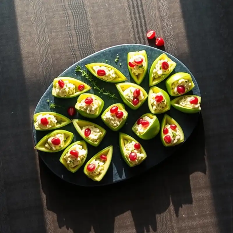 Cornetes Frescos de Pepino y Menta