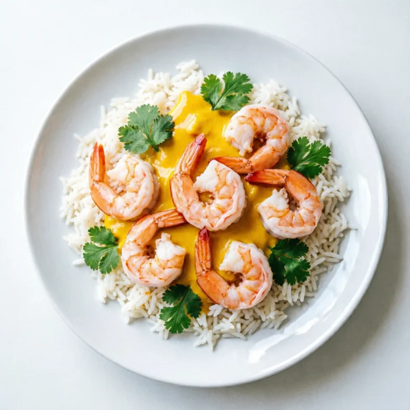Arroz Aromático con Gambas y Ají Amarillo