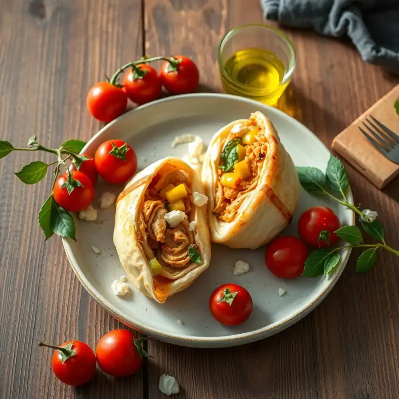 Pechugas de Pollo Rellenas Primavera