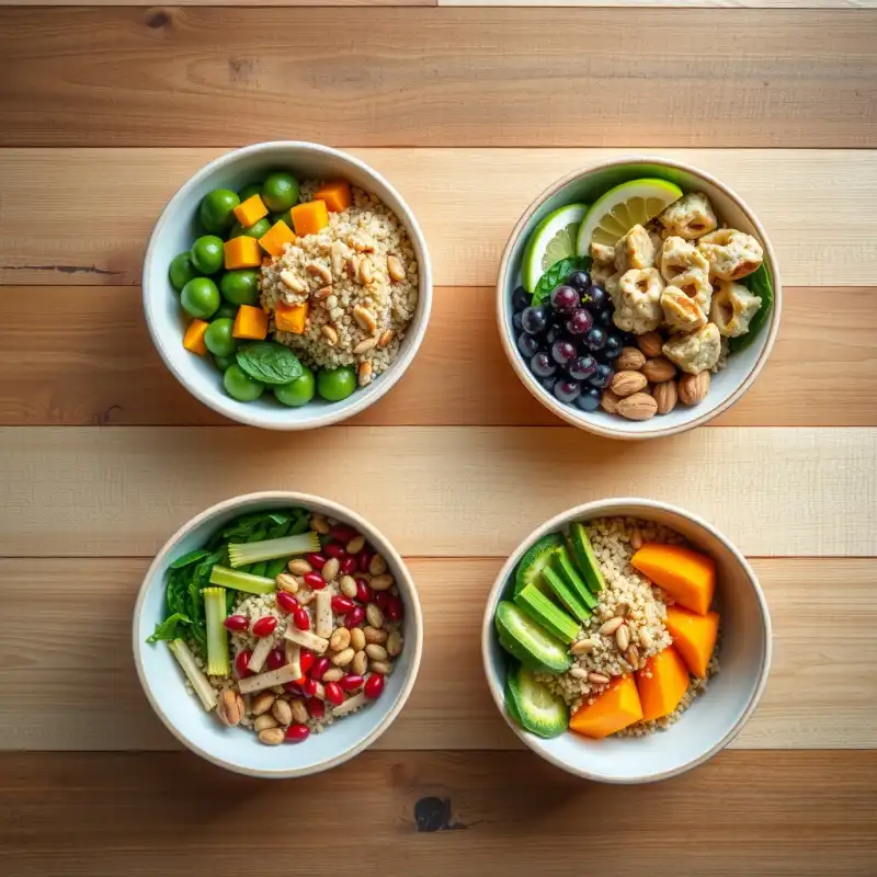 Buddha Bowl de Quinoa Otoñal