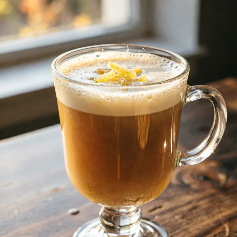 Infusión Cremosa de Castañas y Pera