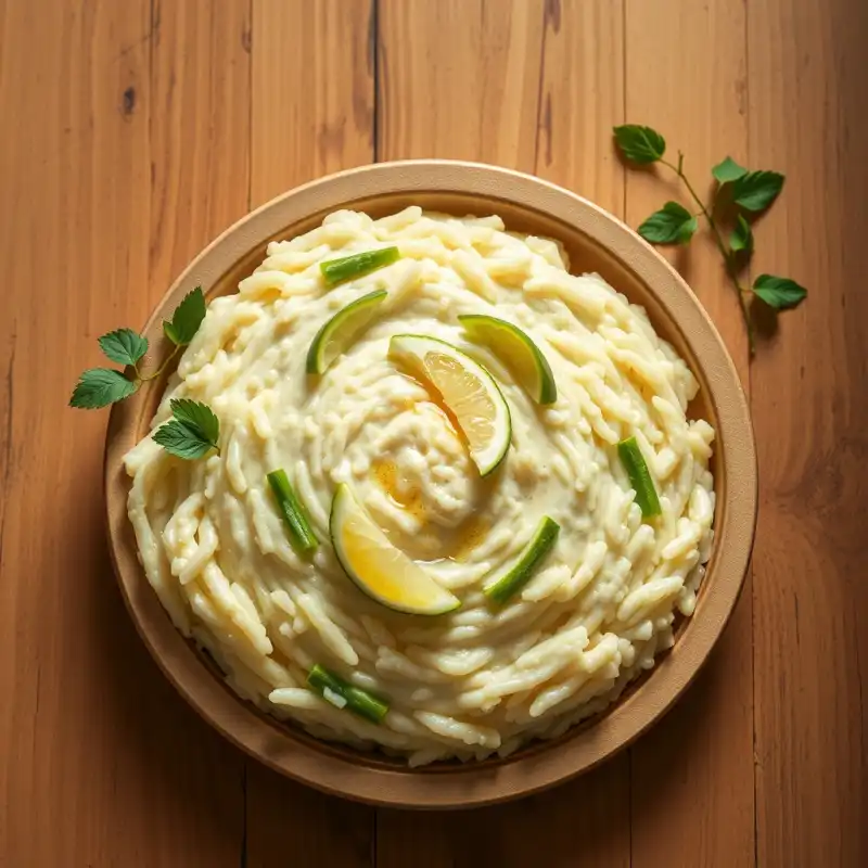 Joyas de Primavera: Risotto Cremoso de Espárragos y Limón