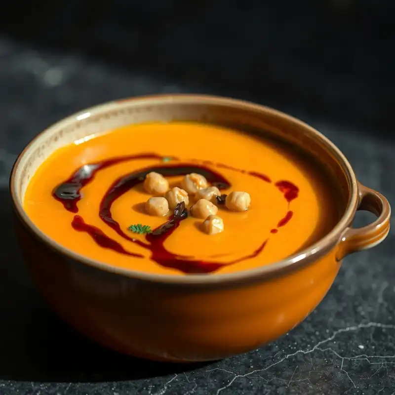 Terciopelo de Calabaza y Sésamo Tostado