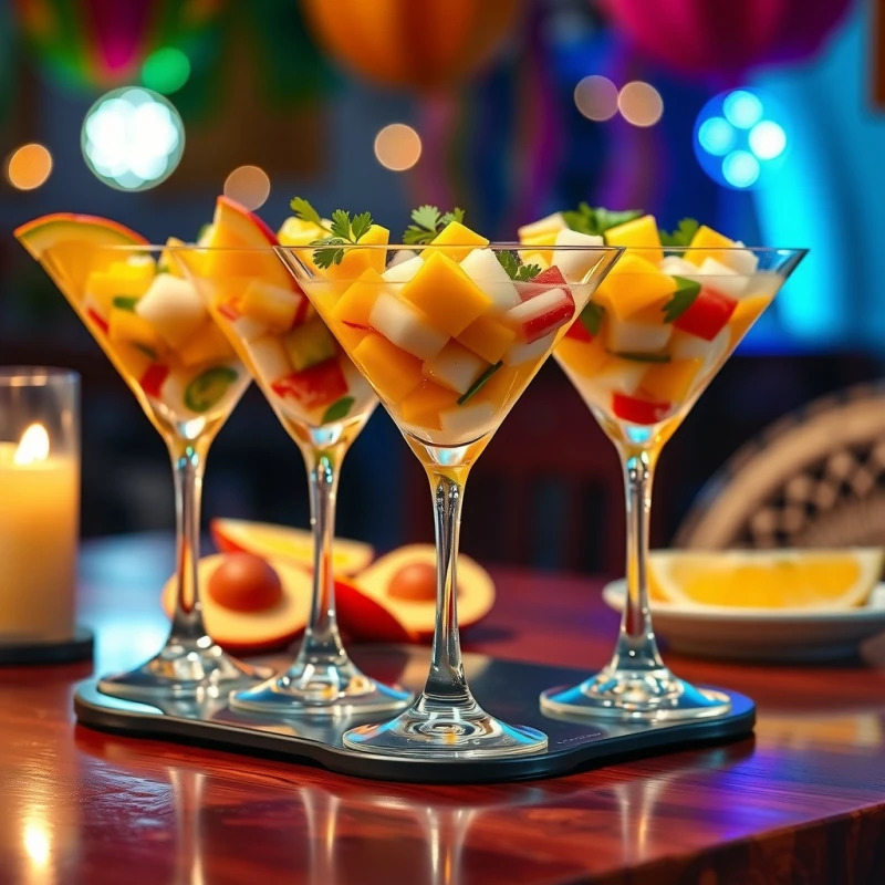Esencias de Yucatán: Ceviche Tropical Festivo