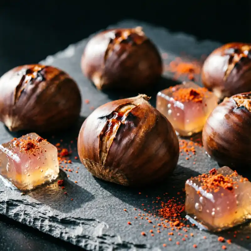 Nueces de Castaña 'Fuego y Tierra'