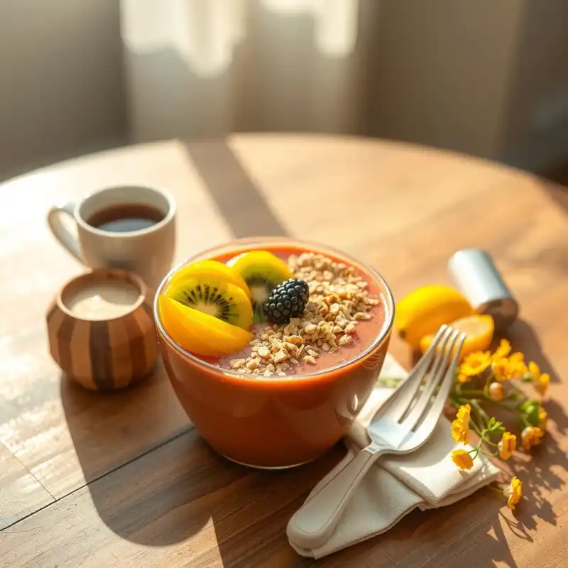 Energía Matutina: Smoothie Power Bowl
