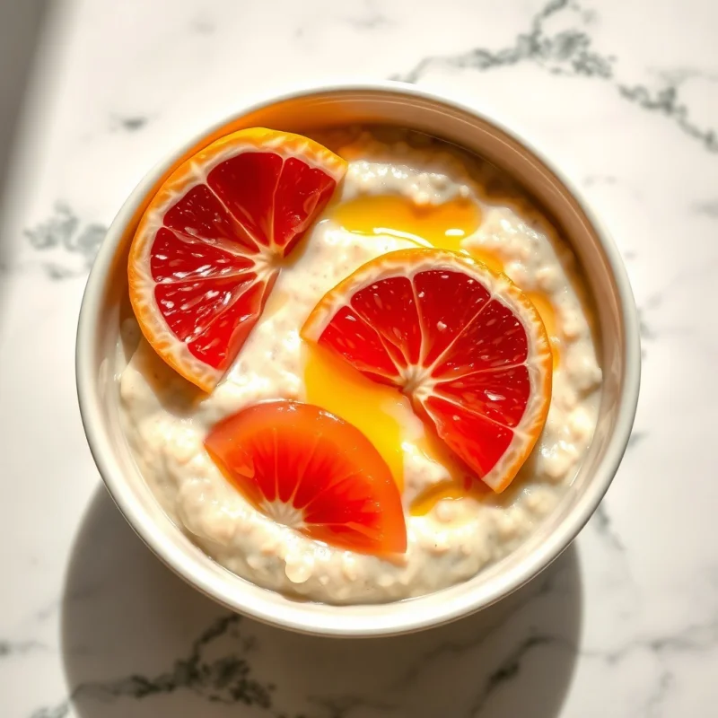 Avena Invernal con Pomelo y Miso