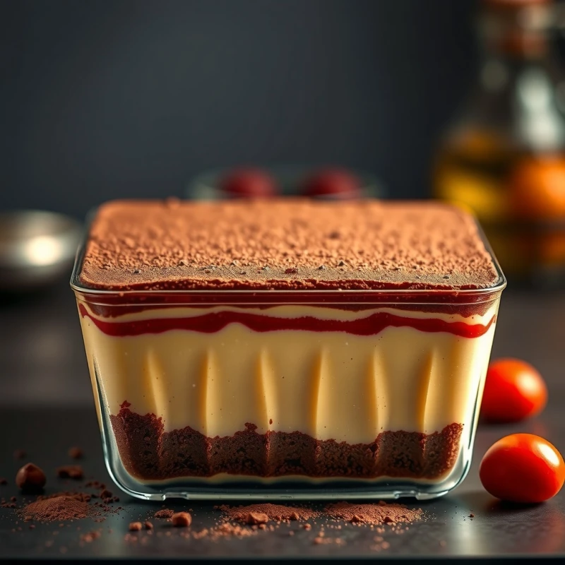 Tiramisú 'Sorpresa Picante'
