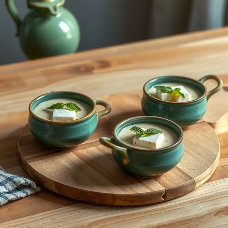 Elixir Verde de Primavera con Tofu Ahumado