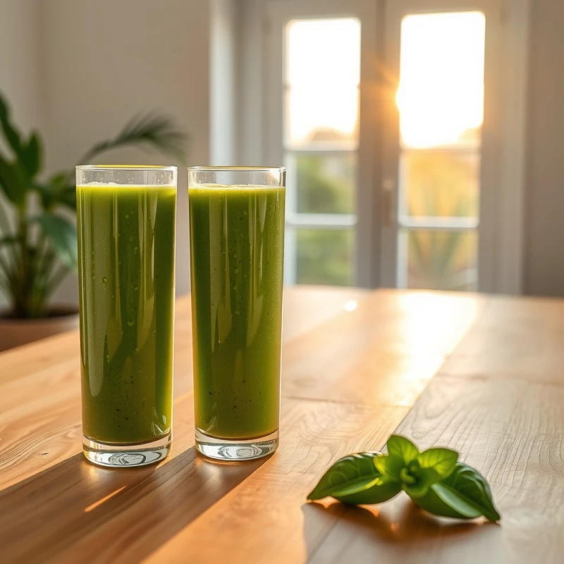 Revitalizante Smoothie Matutino Dorado