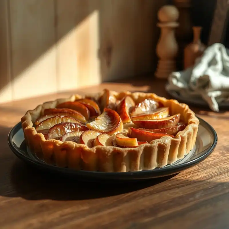 Tarta de Membrillo y Castaña Especiada