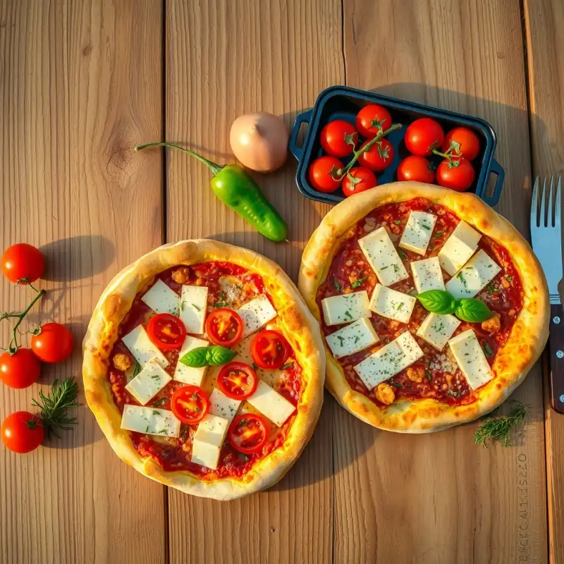 Pizza Porteña Clásica con Toque de Estación