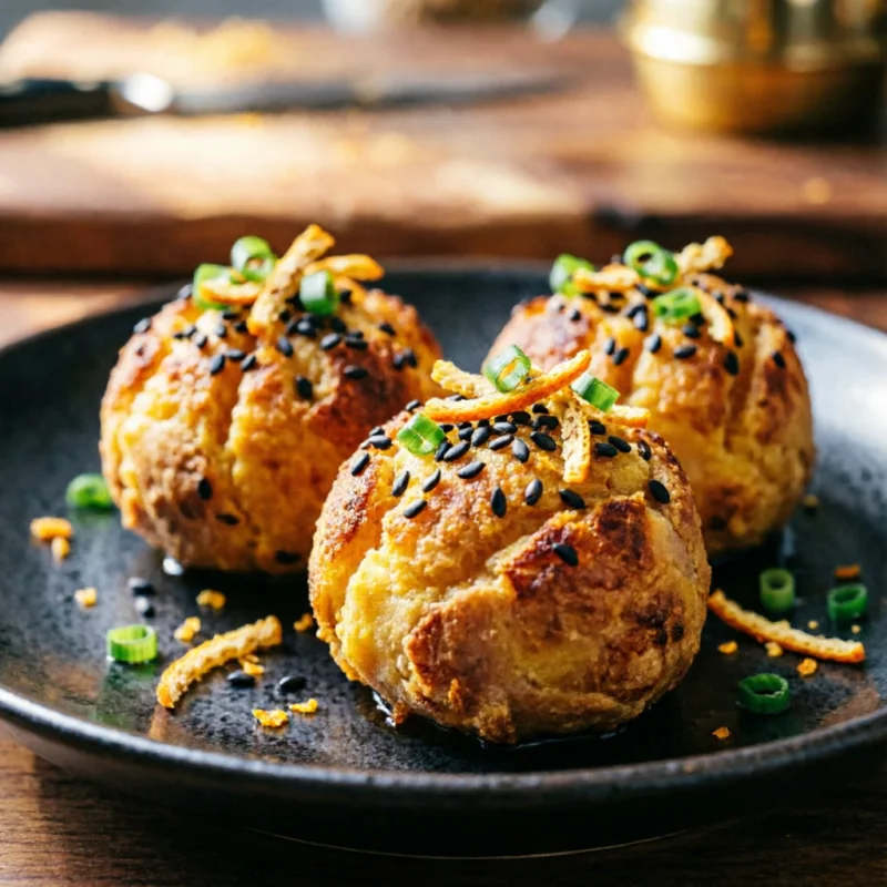 Bolas de Bonáti y Cítricos Tostados