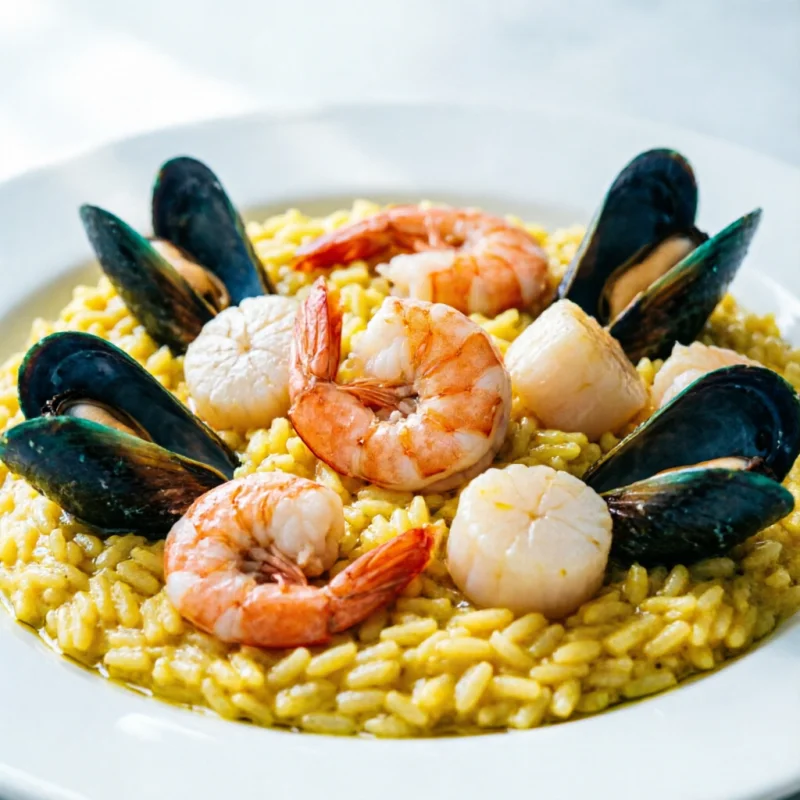 Arroz Perfumado Saffron Risotto de Mar