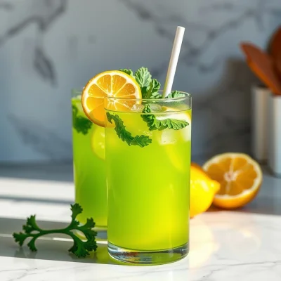 Limonada Agridulce de Jengibre y Acelga