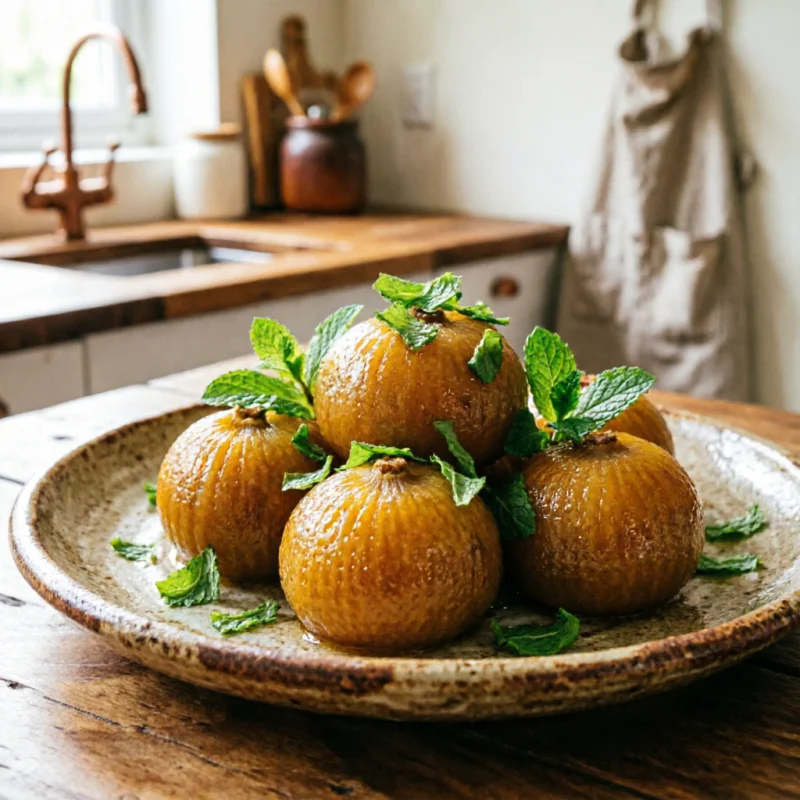 Bolitas de Higos y Ají Amarillo con Queso Fresco