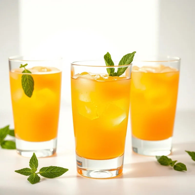 Agua Fresca de Melón y Albahaca Perfumada