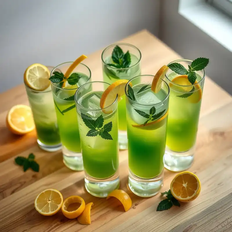 Elixir Verde Revitalizante de Pepino y Lima