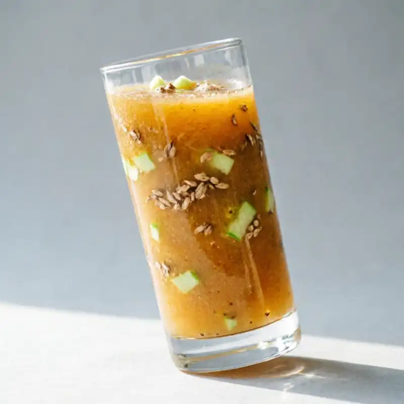 Ondas Ambar: Licuado de Manzana y Cardamomo