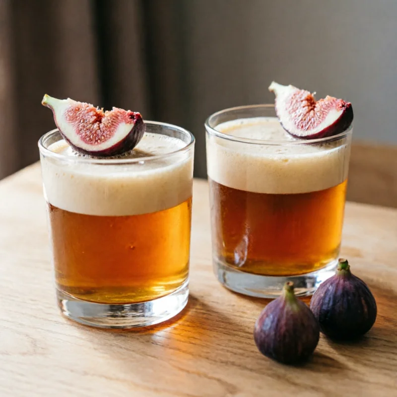 Espuma de Higos con Infusión de Cardamomo
