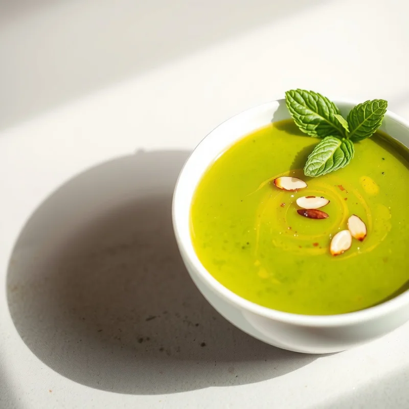 Gazpacho Verde de Pepino y Aguacate